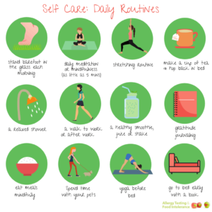 self-care routine